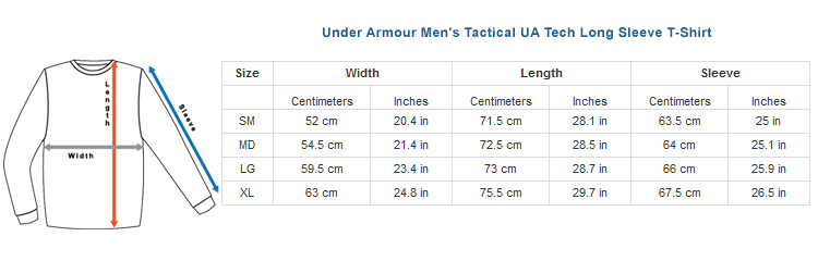 Under armour shop sleeve length